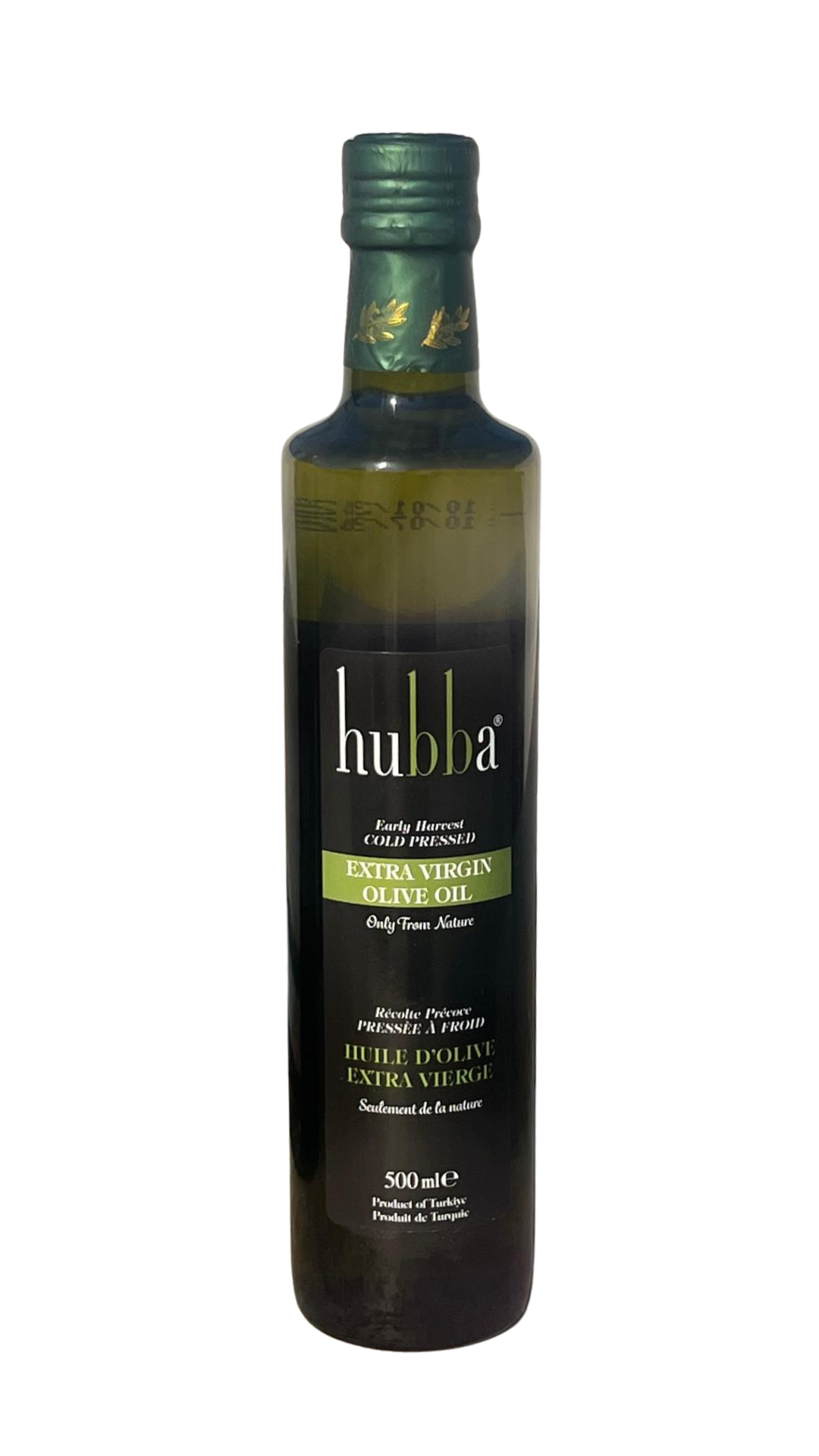 500 ml Cam Şişe Yüksek Polifenol (+380) Naturel Sızma Zeytinyağı