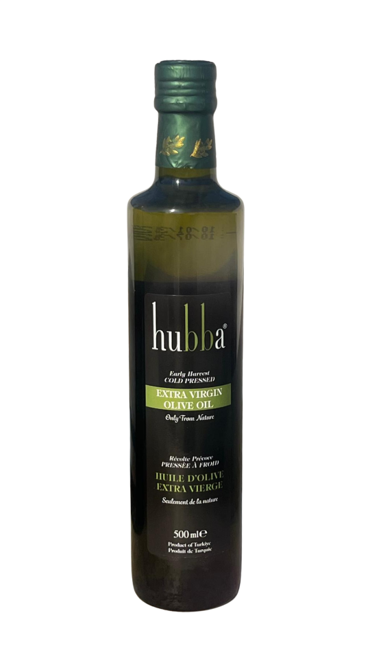 500 ml Cam Şişe Yüksek Polifenol (+380) Naturel Sızma Zeytinyağı