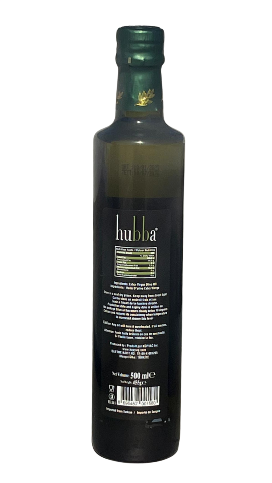 500 ml Cam Şişe Yüksek Polifenol (+380) Naturel Sızma Zeytinyağı